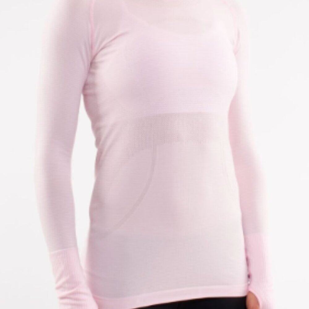 2130 - LULULEMON RUN: Swiftly Tech BREEZE Long Sleeve Crew Sz 8